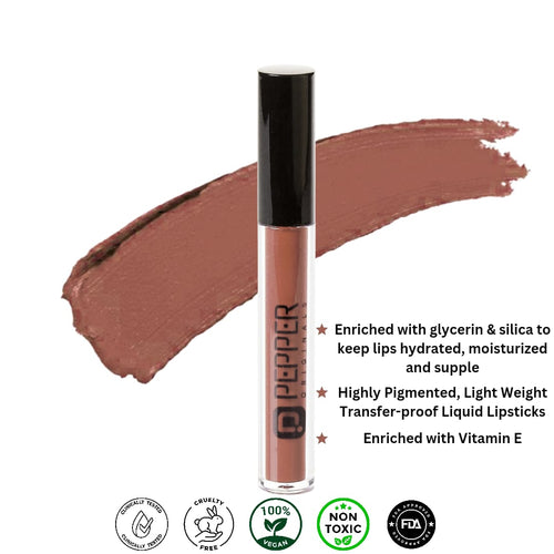 706 Chocolate Storm Dawn of Delhi Collection Transfer-Proof Lipstick